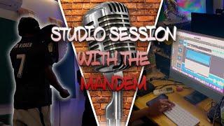 I WENT STUDIO w/ the GUYS & Recorded BANGERS!!! (FUNNY)