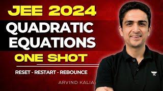 Quadratic Equations One Shot | JEE Main 2024 | RRR