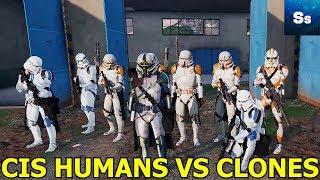 "CIS HUMANS VS CLONES" - 501st, 101st, 212th JOINT OP