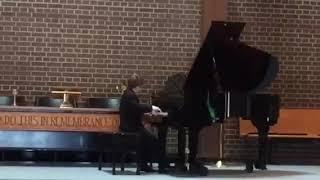 Daniel Alter (age 7) performs Chopin Waltz in A Minor Kiwanis 2015