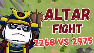 【  FIRST ALTAR  FIGHT! 】2268 vs 2975 | we fight against @DirtyDanGaming & @LefteTheSpartan