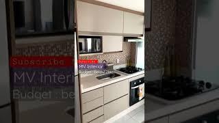 Budget:1.9lac simple modular kitchen design #MVHomie #interiors #MVInterior #viral #hyderabad #love