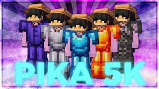 Pika 5k - 16x (Pack Release + QnA) | Hypixel Bedwars