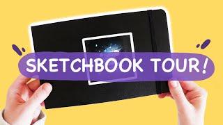 SKETCHBOOK TOUR #12 !! // Moleskine 2021// EmilyArts