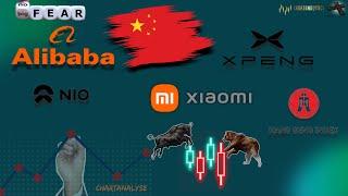 China Update - Trendwende? Rücksetzer nutzen? Nio XIAOMI BABA XEPNG PDD & HSI Prognose #chinastocks