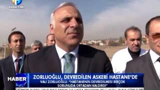 Kanal Fırat Haber - Zorluoğlu Devredilen Askeri Hastane'de