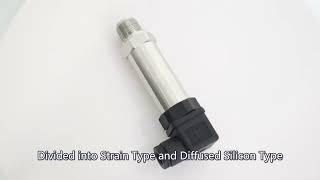 Pressure Transmitter Sensor 4-20mA, Pressure Transducer 0.25% Accuracy Pressure Transducer