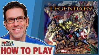 Legendary Marvel Deck Builder - How To Play