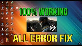 Watch Dogs 2 ALL ERRORS FIX (FULLY EXPLAINED) !