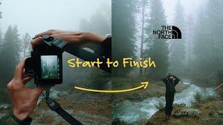 I shot a campaign for The North Face.