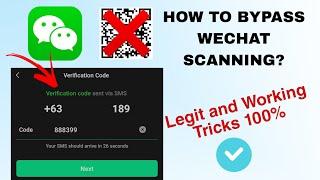 HOW TO SIGN-IN ON WECHAT WITHOUT SCANNING | PAANO GUMAWA NG WECHAT ACCOUNT NANG WALANG QR CODE