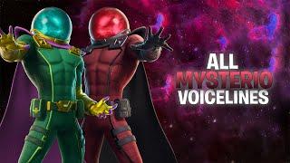 All Mysterio Boss Voicelines in Fortnite Chapter 5 Season 4 - Fortnite Bosses Voicelines