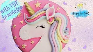 Easy UNICORN cake tutorial | UNICORN cakes 