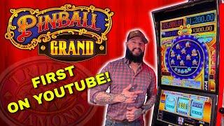 All new Pinball GRAND  World Premiere! ⭐️ First Jackpot and First play on YouTube!