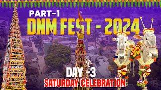 DNM FEST - PART 1 | 2024 | ತೇರು ಎಳೆಯುವುದು | OFFICIAL VIDEO | Huskuru  Jaatre |Manohar Marappa