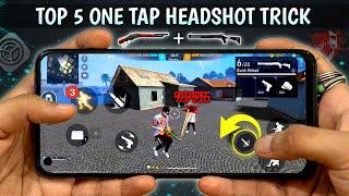 New One Tap Headshot Trick + Setting  [ M1014 + M1887 ] New Headshot Setting Free Fire ''