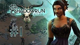 SHADOWRUN RETURNS - #1 (Sprachausgabe) [DEUTSCH] - Let's Play