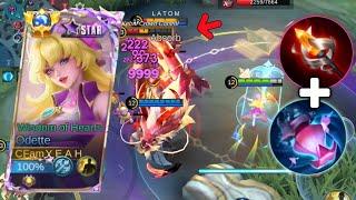 GLOBAL ODETTE NEW DAMAGE BUILD ONE SHOT 1 HIT 2024 (100% recommended build) - ODETTE MLBB