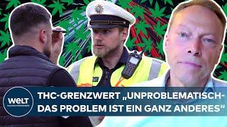 CANNABIS-GESETZ: Was der erhöhte THC-Grenzwert für Autofahrer bedeutet - Das sagt der Unfallforscher