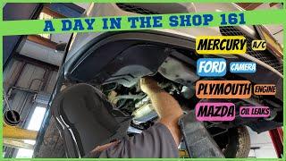 A DAY IN THE AUTO REPAIR SHOP 161, PLYMOUTH, FORD EDGE, MAZDA MPV, MERCURY GRAND MARQUIS A/C...