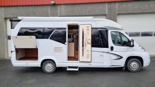 Full-Time Living in a Small Luxury Motorhome? - Hobby Drive 65 FL Premium First Class – A Must See!