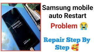 Android mobile auto restart problem.samsung a12 Auto restart problem.