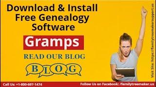 Download & Install Free Genealogy Software – Gramps | Best Free Genealogy Software [2022]