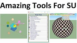 How To Use  Fredo Tools For SketchUp - Overview Of All Tools