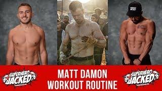 Matt Damon Workout Routine Guide
