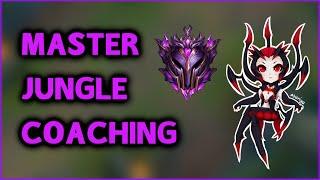 Coaching Master Jungle (Elise vs Graves) - ENEMY JUNGLER IS EVERYTHING! - Eagz Challenger Coaching