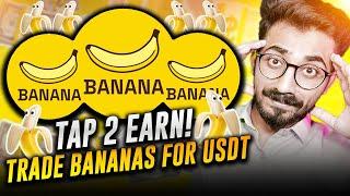  Banana Game Review | Tap 2 Earn Game | Earn USDT with CARV-Powered Idle Gaming! 