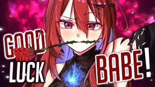 Nightcore - Good Luck, Babe! (Rock Version) (Lyrics)