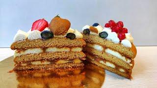 МЕДОВЫЙ ТОРТ ЦИФРА  | МЕДОВЫЕ ПИРОЖНЫЕ | Number Cake