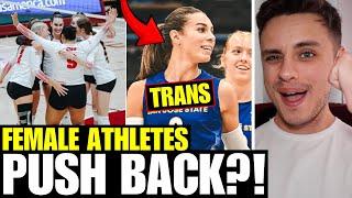 Female Volleyball Players REFUSE To Play Against TRANS ATHLETE In Tournament!