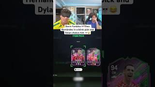 Devin fumbles Theo Hernández in a blink pick and Dylan chokes him 