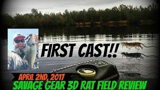 SAVAGE GEAR 3D RAT FIELD REVIEW