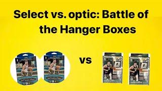 23-24 Select Hanger vs Optic Hanger Boxes.  Battle of the Boxes. Wemby hit