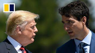 Trudeau condemns Trump ‘dumb’ trade war