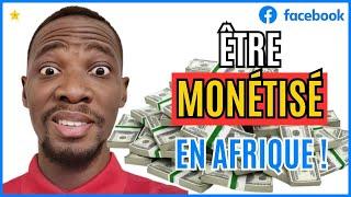 Monétiser Une Page Facebook en Afrique