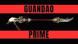 Warframe 2023 Guandao Prime Build