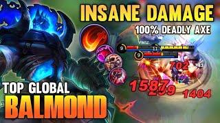 INSANE DAMAGE!! BALMOND BEST BUILD 2021 | TOP GLOBAL BALMOND GAMEPLAY | MOBILE LEGENDS