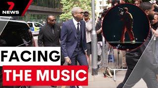 Chris Brown pleads not guilty in London court | 7NEWS