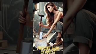 Bush pressing on Roller