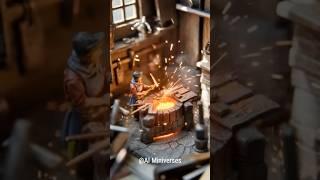  Tiny Blacksmith in a Medieval Village! 