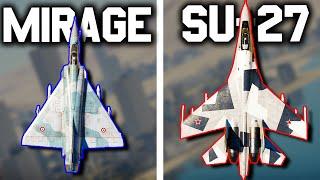 Mirage VS Su-27 The Mirage Is Not Foolproof | WarThunder