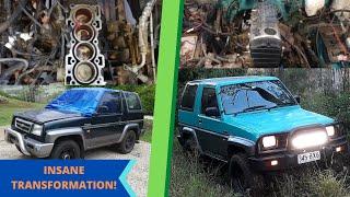 4WD Transformation In 5 Minutes - 92 Daihatsu Feroza