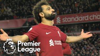 Mohamed Salah adds fourth Liverpool goal v. Manchester United | Premier League | NBC Sports