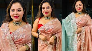 Gulmohar Saree Live|| Exclusive Royal Collection New Launch Dhamaka Sale|| Booking No 7003784526