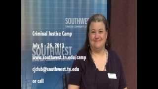 Southwest Tennessee Community College Criminal Justice Camp