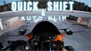 SUZUKI HAYABUSA QUICK SHIFT AND AUTO BLIP